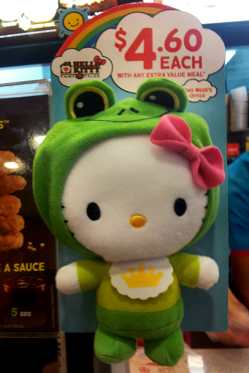 McDonalds Fairy Tale Hello Kitty - The Frog Prince