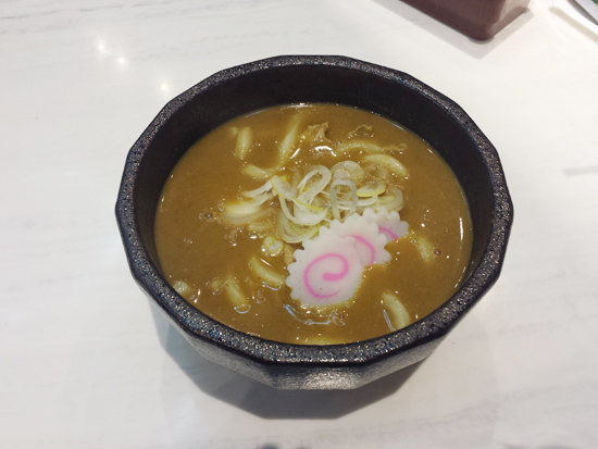 Pork Shabu Curry Udon